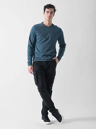 PME LEGEND | Langarmshirt | petrol